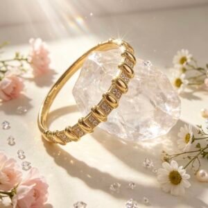 PULSERA CLAVA DORADA MS-3024