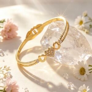 PULSERA CLAVA DORADA MS-3033