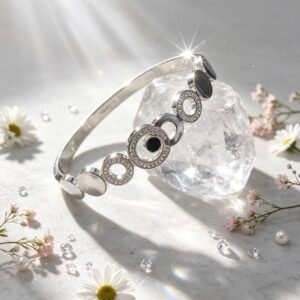 PULSERA CLAVA PLATEADA MS-3083