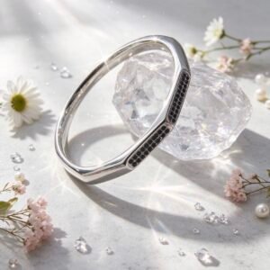 PULSERA CLAVA PLATEADA MS-3043