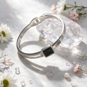 PULSERA CLAVA PLATEADA MS-3016