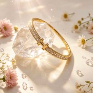 PULSERA CLAVA DORADA MS-3327