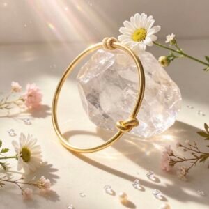 PULSERA CLAVA DORADA MS-3040