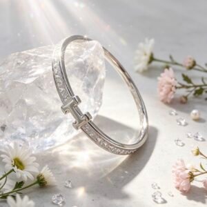 PULSERA CLAVA PLATEADA MS-3327