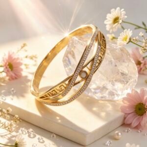PULSERA CLAVA DORADA MS-3037