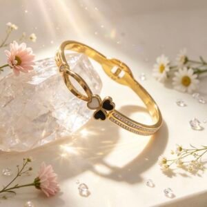PULSERA CLAVA DORADA MS-3015