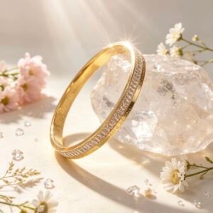 PULSERA CLAVA DORADA MS-3035