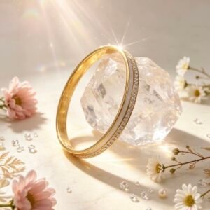 PULSERA CLAVA DORADA MS-3018