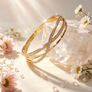 PULSERA CLAVA DORADA MS-3023