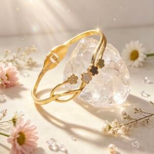 PULSERA CLAVA DORADA MS-3014