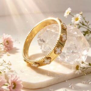 PULSERA CLAVA DORADA MS-3009
