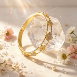 PULSERA CLAVA DORADA MS-3034