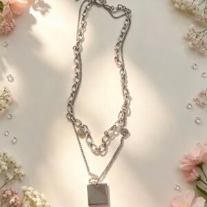 COLLAR PLATEADA MS-2413