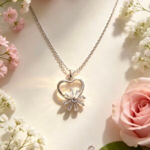 COLLAR PLATEADA MS-2449