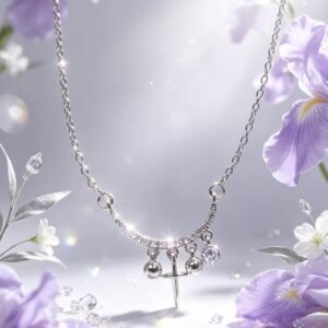 COLLAR PLATEADO MS-2474