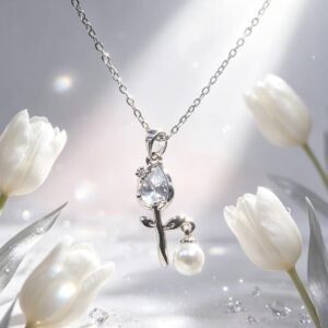 COLLAR PLATEADO MS-2524