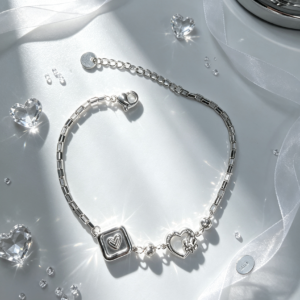PULSERA PLATEADA MS-3096