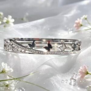 PULSERA CLAVA PLATEADA MS-3221