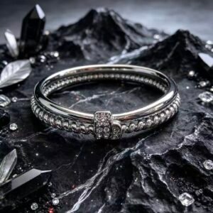 PULSERA CLAVA PLATEADA MS-3210