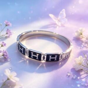 PULSERA CLAVA PLATEADA MS-3224
