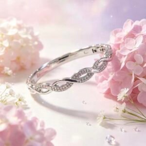PULSERA CLAVA PLATEADA MS-3203