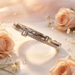 PULSERA CLAVA PLATEADA MS-3229