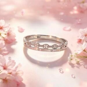 PULSERA CLAVA PLATEADA MS-3219