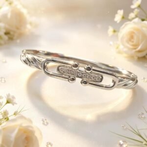 PULSERA CLAVA PLATEADA MS-3202
