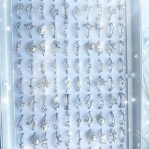 ANILLO PLATEADO X100U MS-0064