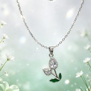 COLLAR PLATEADO MS-2484